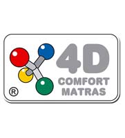 Leverancierslogo 4D comfort matras