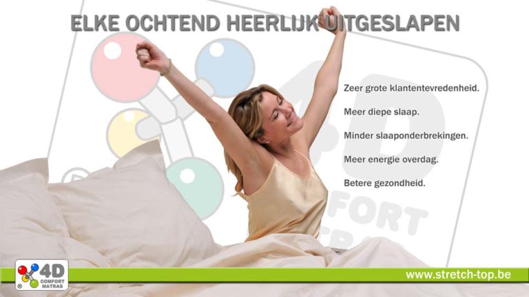 4D Comfort Matras Uitslapen